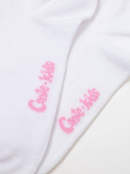 Цена за 2 пары CONTE-KIDS ACTIVE (короткие) Носки детские белый-розовый