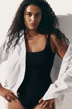 Body de microfibra Light Shape - H&m фото 4