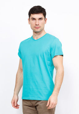 Футболка мужская короткий рукав GREG TS524V (ментол)  фото 8