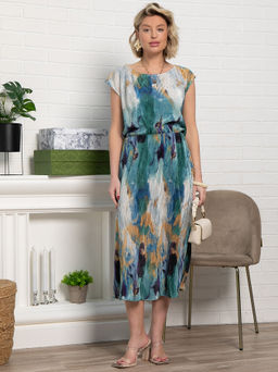 Костюм с юбкой Вайнона (зеленый) К15119-10М - Lt collection фото 10