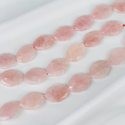 Бусины для украшений из Розового кварца 39 см