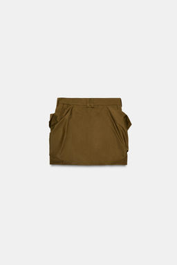 ZW COLLECTION SHORT CARGO SKIRT - Zara фото 9
