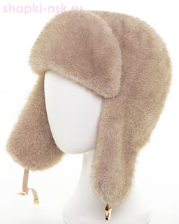 Дина экомех норка Ушанка флис (56-58)