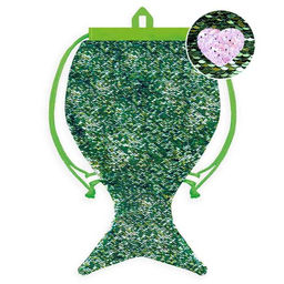 Мешок дорожный арт.48817/25 ЗЕЛЕНЫЙ / ФИОЛЕТОВЫЙ (31х52, одно отделение, из полиэстера и полиэстера,