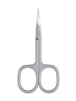 Frau Finger Ножницы маникюрные для кутикулы изогнутые / Premium PS 23, матовые, ручная заточка, 9,3 см