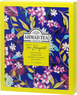 AHMAD TEA. Ассорти Чайный букет (в ассортименте) карт.упаковка, 20 пак.