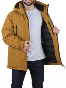 D6208 SAND Куртка мужская зимняя (200 гр. холлофайбер)