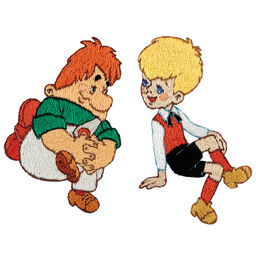 Набор для вышивания PANNA Союзмультфильм CMF-JK-2352 Малыш и Карлсон 10.5 х 8 см