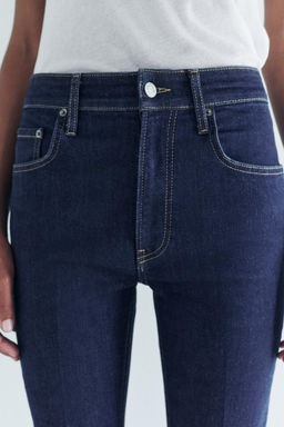 ZW COLLECTION BOOTCUT HIGH-WAIST CROPPED JEANS - Zara фото 16