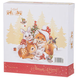 БЛЮДО LEFARD С НОВЫМ ГОДОМ! В ФОРМЕ ЗВЕЗДЫ 17,5Х17,5Х3,5 СМ КРАСНОЕ  фото 3