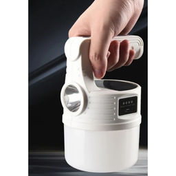 Фонарь кемпинговый аккумуляторный, 5 Вт, 800 лм, 1200 мАч, 3.7 В, 24 LED, солнечная батарея - Simaland фото 2