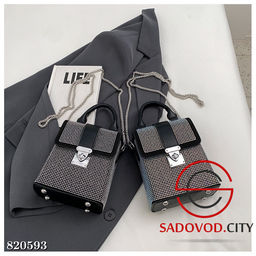 Мини-сумка женская со стразами - Bruno фото 3