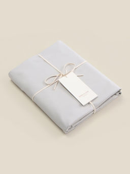 Простыня на резинке 2-спальная SL Home, 160200+30 см, серая, перкаль - Sima-land home фото 5