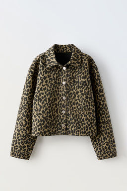 ANIMAL PRINT OVERSHIRT - Zara фото 2