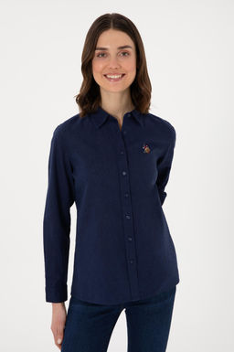 Kad_n Lacivert Uzun Kollu Basic G_mlek Sepette S_rpriz _ndirim - U.s. polo assn фото 3
