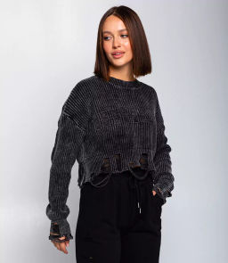 Джемпер #КТ845 (1), чёрный - Dommod фото 2