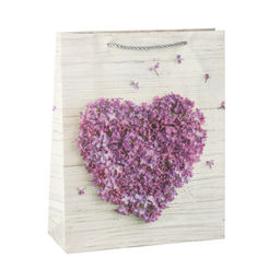 Цена за 12 шт. Пакет подарочный 18x24x8,5 Цветы / 24086S /уп 12/720/