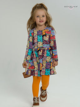 Платье Эля коты в горошек - Sovalina фото 11