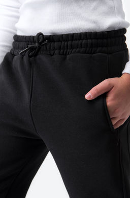 Детские брюки-джоггеры из футера с начесом Happy Fox фото 11