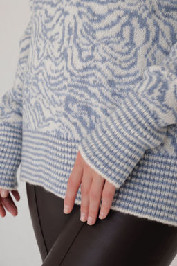 10414 Джемпер серо-голубой - Martichelli фото 12