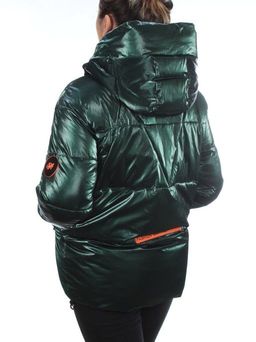 8100 DK. GREEN Пальто женское зимнее JARIUS (200 гр. холлофайбера) - Fashion фото 6