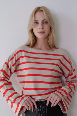 10695 Джемпер в полоску - Martichelli фото 9