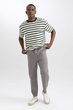 Габардиновые брюки прямого кроя Relax Fit - Defacto фото 7