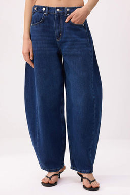 Mavi Yuksek Bel Baggy Tencel Kar?s?ml? Jeans TWOSS26JE00192 - Trendyolmilla фото 3