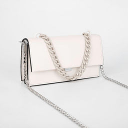 Цепочка для сумки, пластиковая, 17 23 мм, 120 см, цвет коричневый - Арт узор фото 4