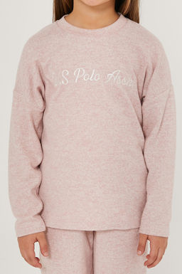 U. S. Polo Assn Розовый пижамный комплект для девочки - U.s. polo assn фото 15