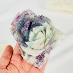 Цветок из Флюорита