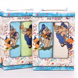 Набор вафельных полотенец в коробке (40*60-2 шт.)