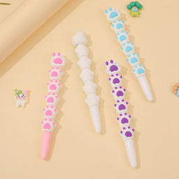 Ручка гелевая "Paw peace", mix