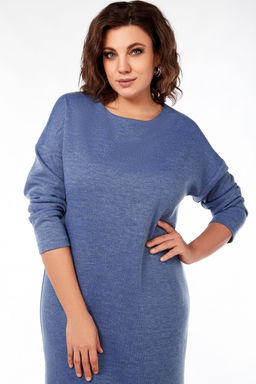 Платье Olga Style С826 голубой