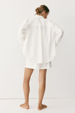 Camisa oversize de algod?n - H&m фото 3