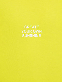 Комплект для девочек (джемпер, брюки) в желтом цвете с печатью - Mark formelle фото 6