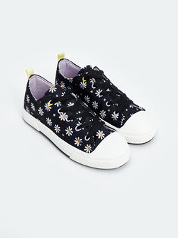 Ba?c?kl? Bask?l? K?z ?ocuk Spor Ayakkab?