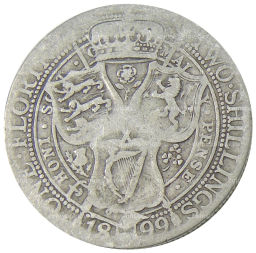 1 флорин 1899 года Великобритания