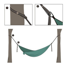 Стропа туристическая, усиленная, 2м - Simaland фото 5