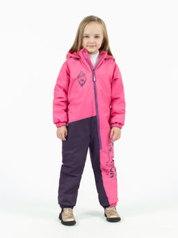 Комбинезон детский евро зима фиолетовый