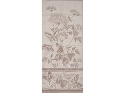 6с102.511ж2 Бабочки (лен3) Полотенце махровое 67х150см