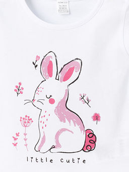 K?z Bebek ?ortlu Pijama Tak?m? - Waikiki фото 3