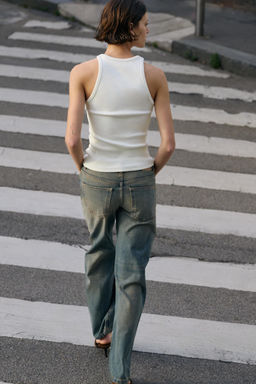 JEANS Z1975 STRAIGHT LOOSE FIT TIRO MEDIO / ?ndigo