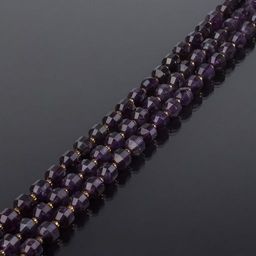Бусины для рукоделия из Аметиста огранка