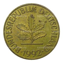 10 пфеннигов 1992 года G Германия