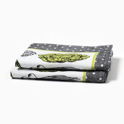 Набор полотенец Доляна Овощи 35х602 см-2шт.,100% хл, рогожка,162г/м2 фото 5