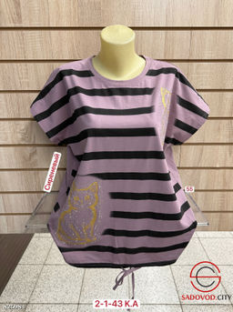 Футболка женская в полоску