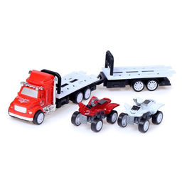 Грузовик инерционный Автовоз, с 2 квадроциклами, МИКС - Simaland фото 12