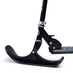 Самокат-снегокат, складной, в коробке (синий)