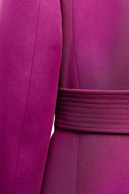 DOUBLE-BREASTED BLAZER WITH BACK BELT DETAIL - Zara фото 7
